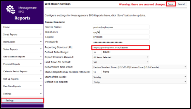 ms sql reporting services https